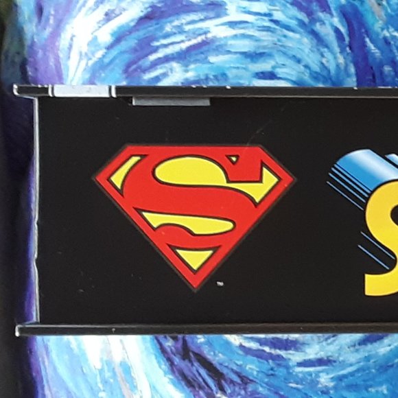 SUPERMAN 2001 DC Comics Lg T-Shirt In Collectible Metal Box New Unopened 2010 - Picture 11 of 16